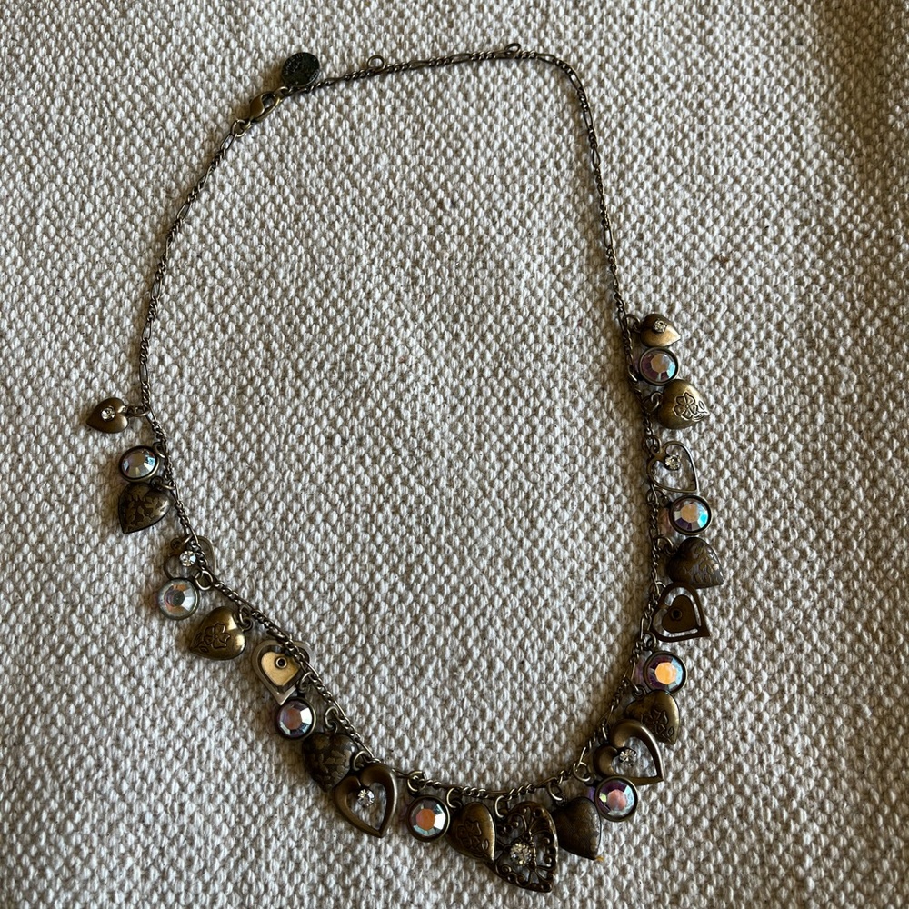 Anne Koplik designs hearts necklace